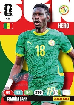 Ismaila Sarr Senegal Panini FIFA World Cup 2026 Adrenalyn XL #428